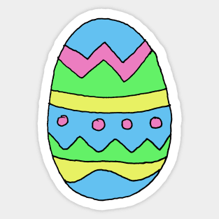 Easter Egg 3 Sticker